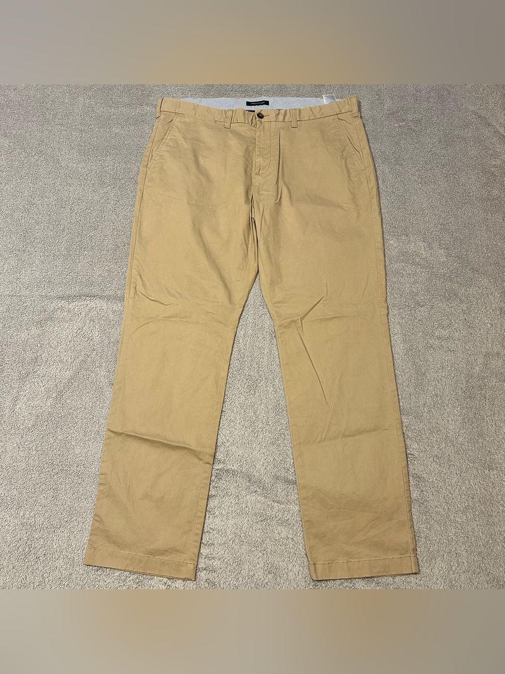 Tommy Hilfiger Men's Khaki Chino Pants Flat Front Size 40x34